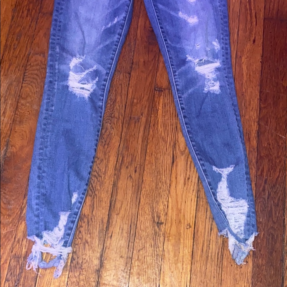 American Eagle super stretch jegging hi rise jeans - Picture 6 of 12